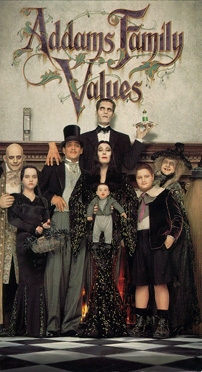Addams Family Values Movie Cover