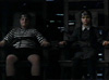 Wednesday & Pugsley in electric chairs